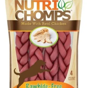 Premium Nutri Chomps Chicken Flavor Braids