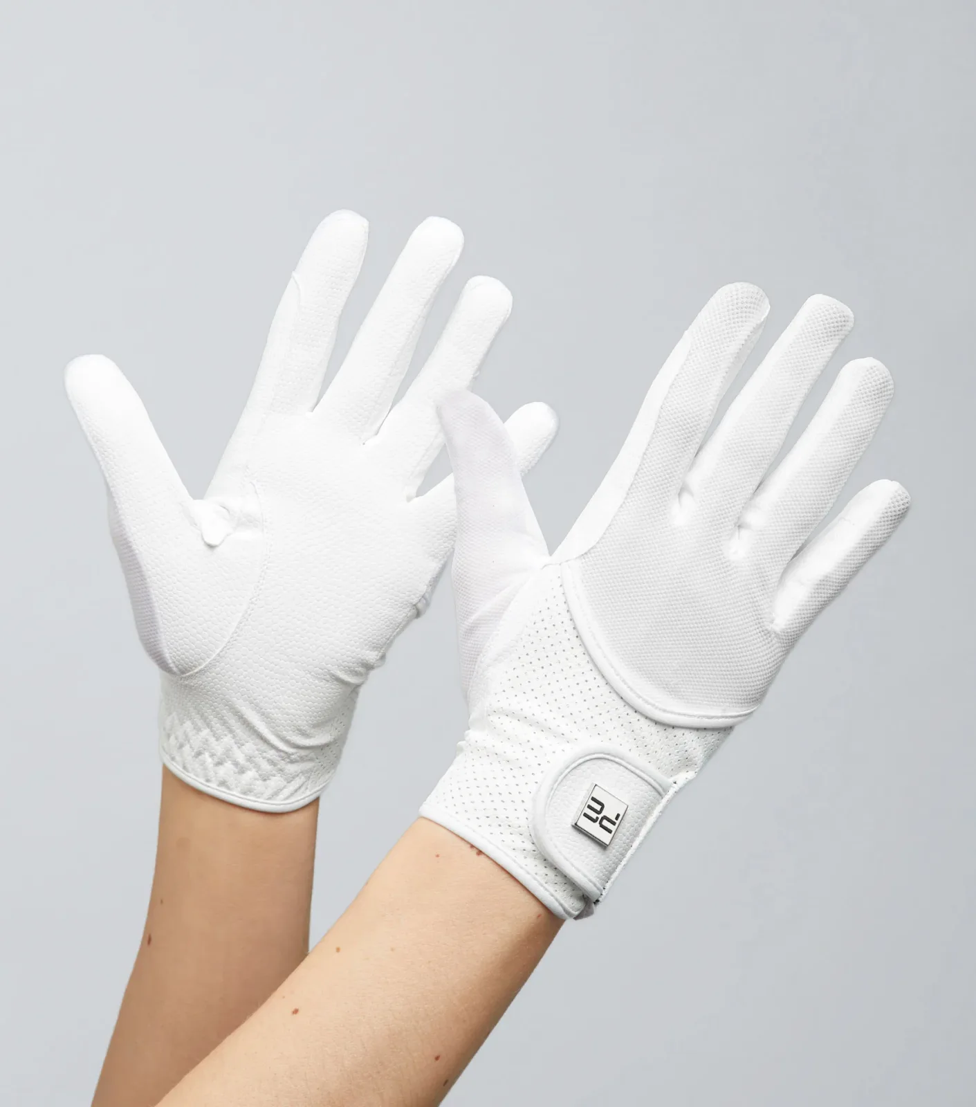 Presa Mesh Competition Riding Gloves White
