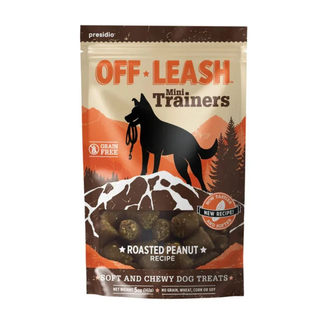 Presidio Dog Grain-Free Offleash Roasted Peanut 5 oz