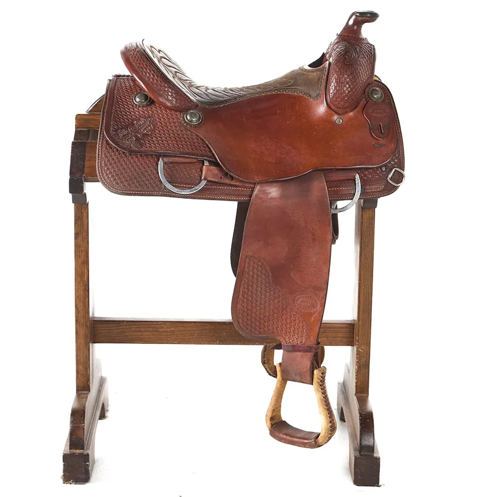 Price Mclaughlin Used 17in McLaughlin Pleasure Saddle - Image 2