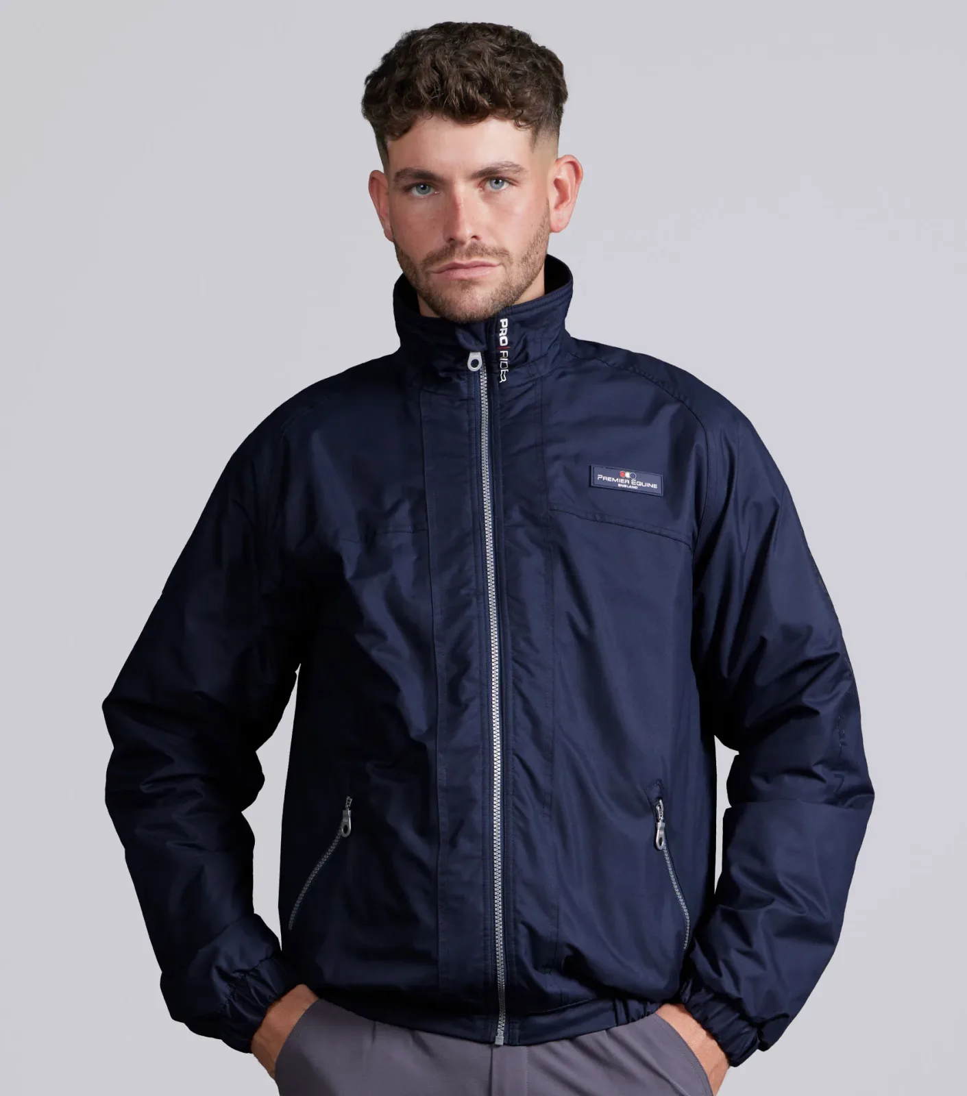 Pro Rider Mens Waterproof Jacket Navy