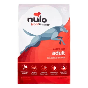 Nulo Frontrunner Beef Barley Lamb and Ancient Grains Adult Dry Dog Food