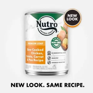 Nutro Kitchen Classics Slow Cooked Chicken, Potato, Carrot & Pea Canned Wet Dog Food - 12.5 oz - Case of 12
