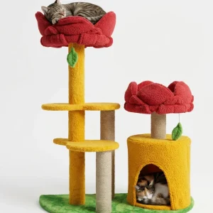 Skatrs Pawradise Tower Cat Tree for Cats and Kittens