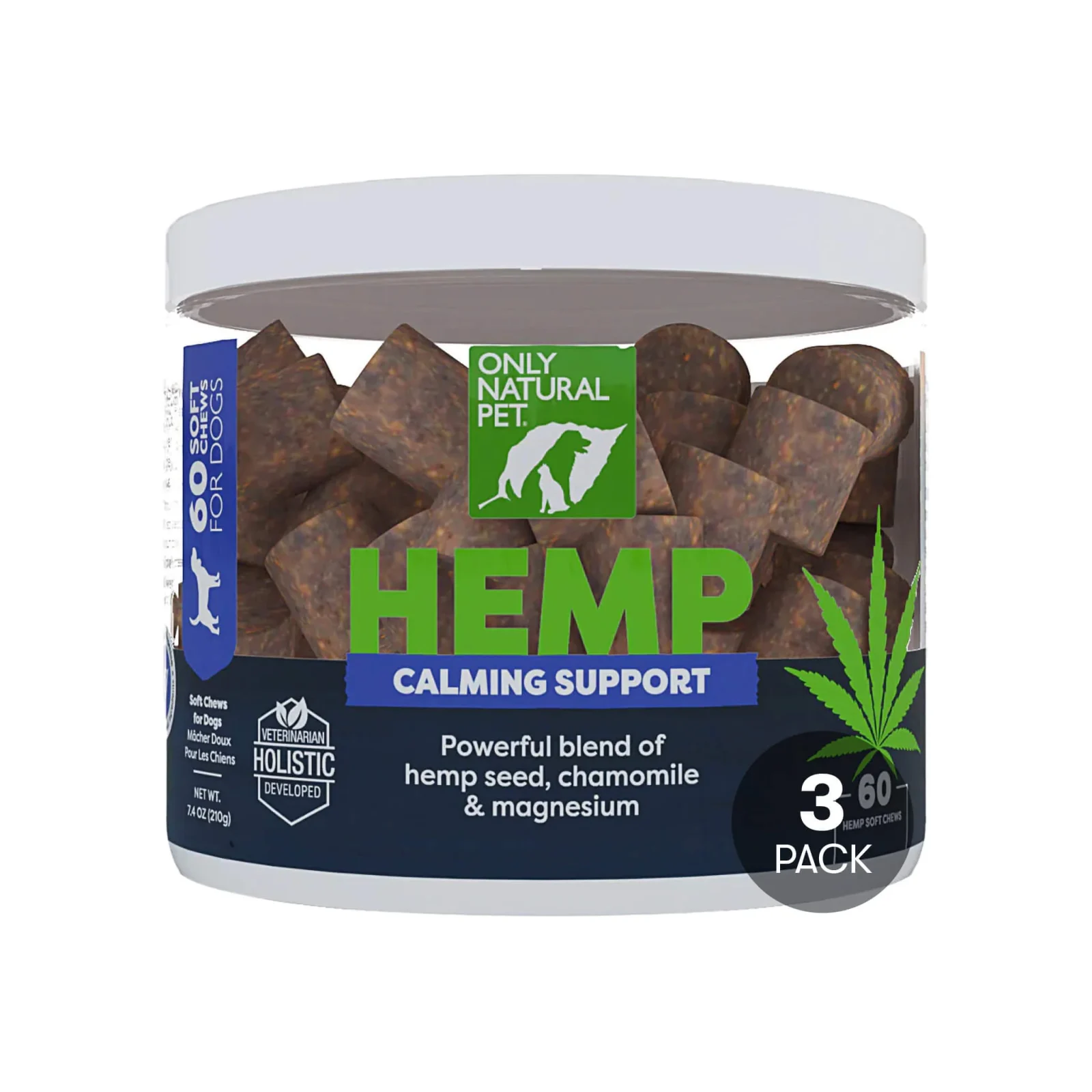 Only Natural Pet Hemp Calming Support Soft Chews for Dogs - Image 2