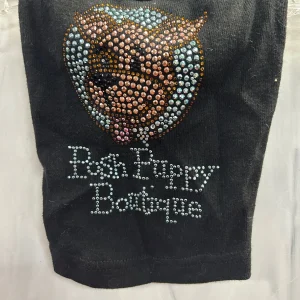 Limited Edition Posh Puppy Boutique Bling Tank in Blue