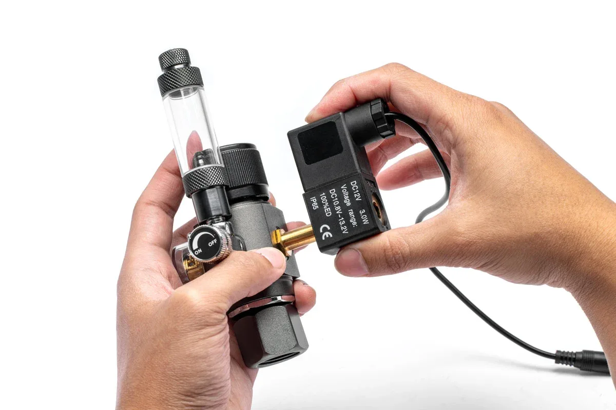 CO2 Regulator - Solenoid Replacement - Image 2