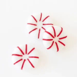 KITTY PEPPERMINT WOOL CAT TOY