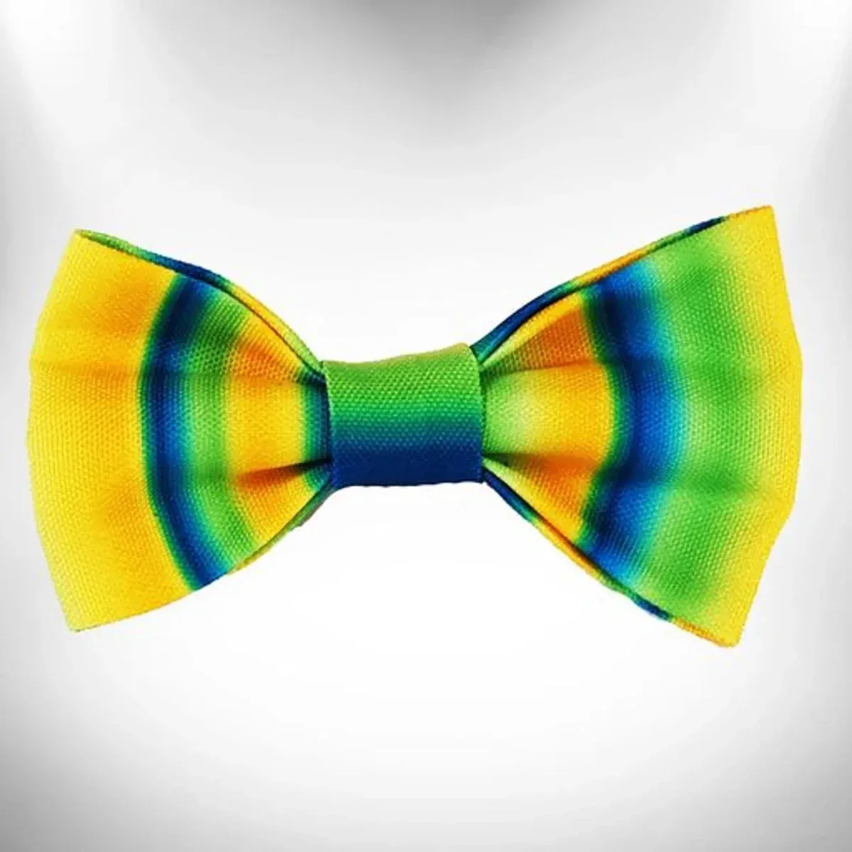 Walk-e-Woo Tie Dye Dog Bow Tie - Vibrant Festival Style for Every Breed - Image 2