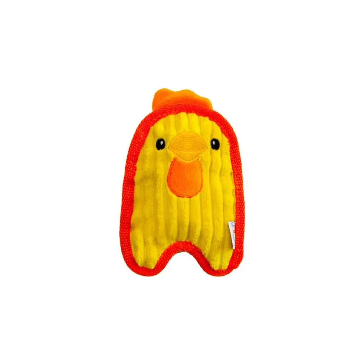 Outward Hound Invincibles Chicky Durable Plush Dog Toy Yellow X-Small - Image 2
