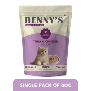 Benny's Bowl Tuna Fish & Chicken Mousse Wet Food for Cats