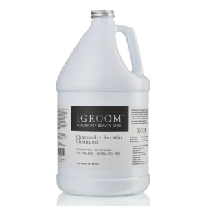 iGroom Charcoal + Keratin Shampoo, 1 Gallon