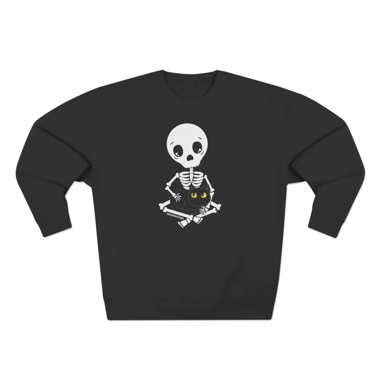 Friends Forever Crewneck Cat Sweatshirt - Image 2