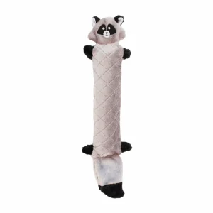 Zippy Paws Raccoon Jigglerz Plush Toy for Dogs