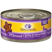 Wellness Grain Free Minced Turkey Salmon Entree