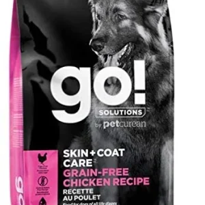 Petcurean GO! SKIN & Coat Grain Free Chicken Recipe Dry Dog Food - 3.5 lb Bag