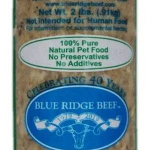 Blue Ridge Beef Frozen Food Green Tripe Dog Chubs - 2 lb Chub