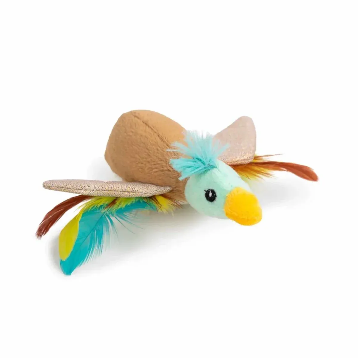 Catstages Flapperz Duck Cat Toy Brown - Image 2