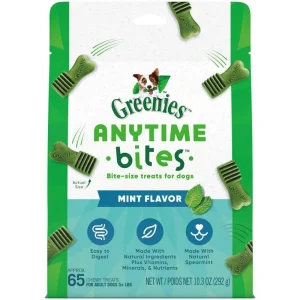 Greenies Anytime Bites Mint Dental Dog Treats - 10.3 oz
