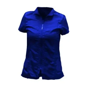 EZ Care Fitted Grooming Jacket, Blue