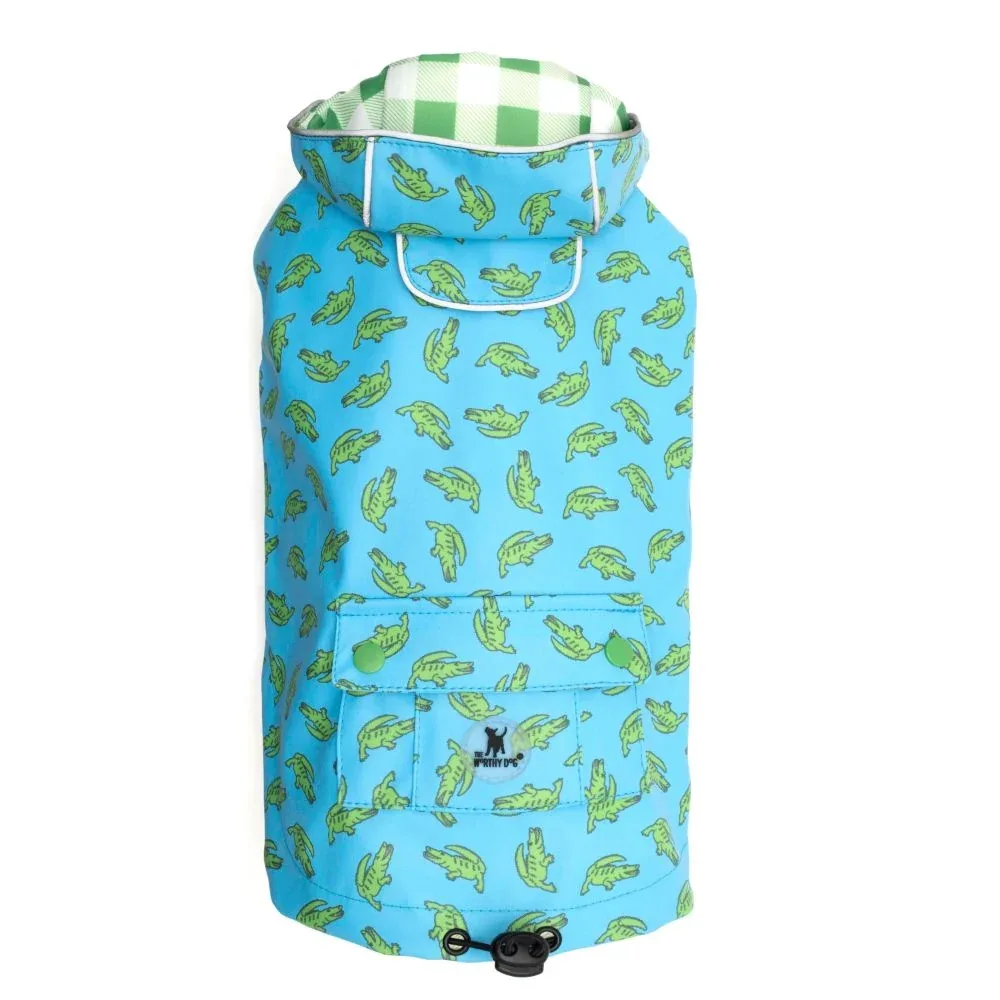 Blue London Raincoat