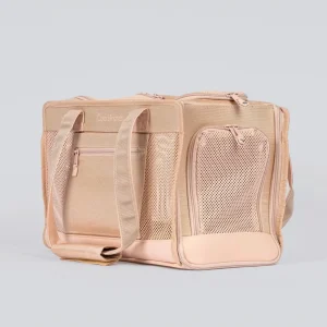 BEIGE PET TRAVEL CARRIER
