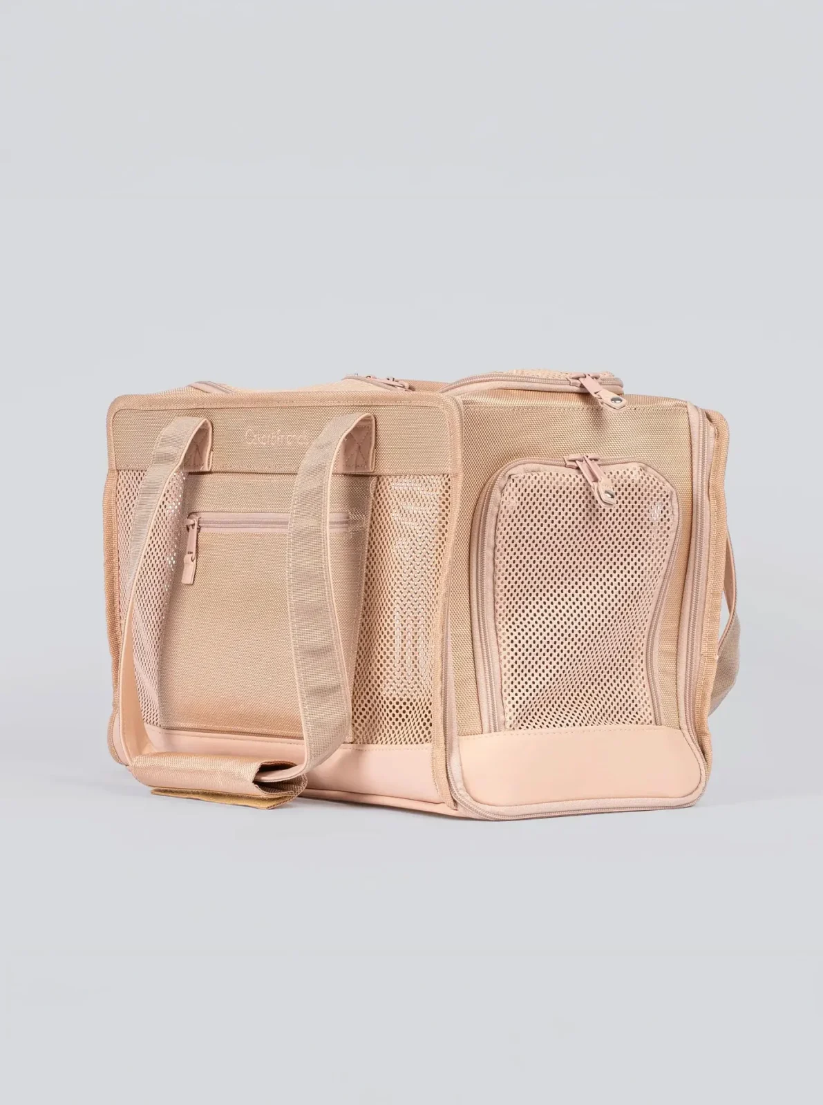 BEIGE PET TRAVEL CARRIER