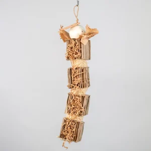 Cardboard Cruncher - Large Foraging Bird Toy