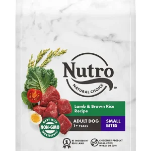Nutro Natural Choice Small Bites Adult Lamb & Rice Dry Dog Food - 5 lb Bag