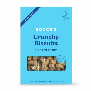 Bocce's Bakery Chicken Biscuit Boxes Dog Treats 14 oz