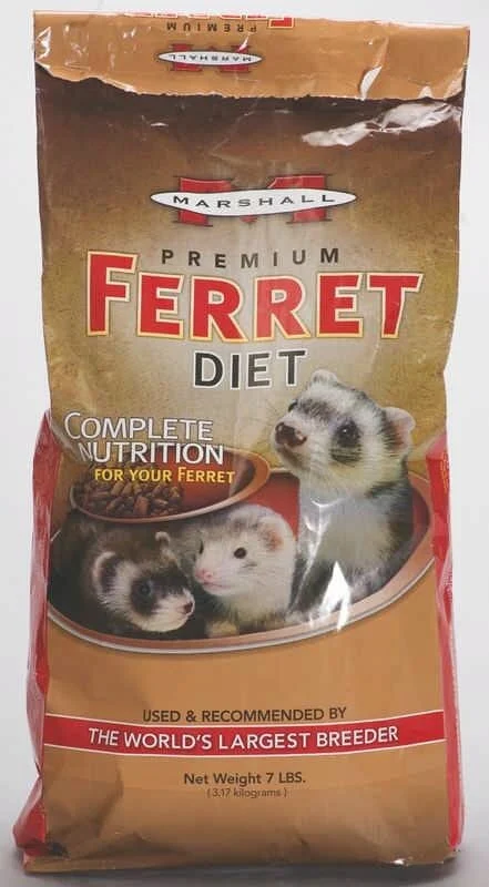 Marshall Premium Balanced Digestion Muscle and Energy Support Diet Ferret Dry Food
