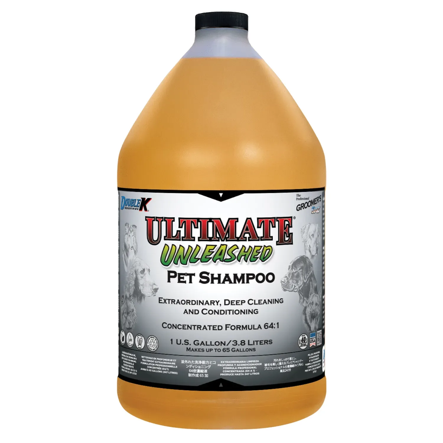 Double K Groomer's Edge Ultimate Unleashed Shampoos