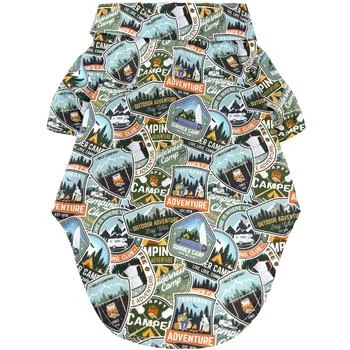 Hawaiian Camp Shirt - Camping Adventure