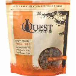 Steve's Real Food Cat Frozen Quest Nuggets Pork - 2 lbs