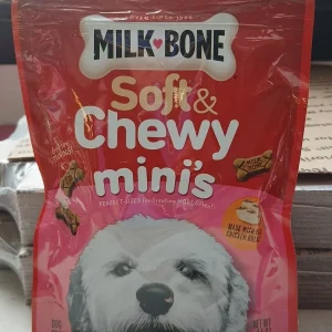Milk-Bone Real Chicken Flavored Bone Soft and Chewy Dog Treats - Mini