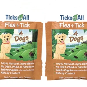 All Natural Flea and Tick Wipes 4-Dogs (10 ct.)