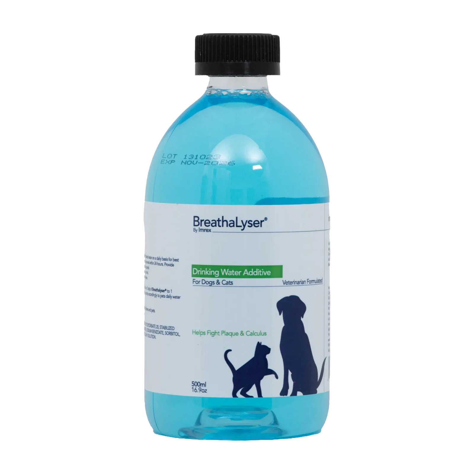 Breathalyser® Drinking Water Additive for Dogs and Cats