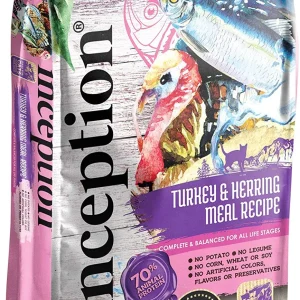 Pets Global Inception Cat Food Turkey with Herring Recipe Dry Cat Food - 13.5 lb Bag