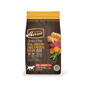 Merrick Grain-Free Chicken & Sweet Potato Dry Dog Food - 4 lb Bag
