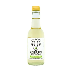 Woof & Brew Posh Pooch Tailwagger Creek Non Alcoholic White Wine for Dogs