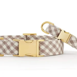 Mushroom Brown Gingham
