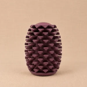 NATURAL RUBBER PINECONE DOG TOY
