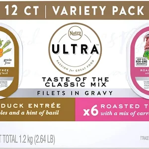 Nutro Ultra Grain-Free Classic Variety Pack Wet Dog Food Trays - 3.5 oz - 12 Count