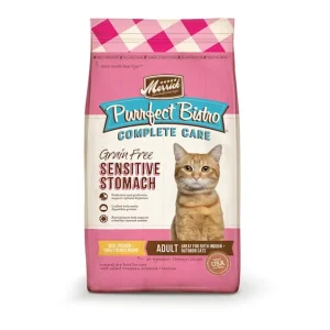 Merrick Purrfect Bistro Complete Care Sensitive Stomach Recipe Dry Cat Food - 12 lb Bag
