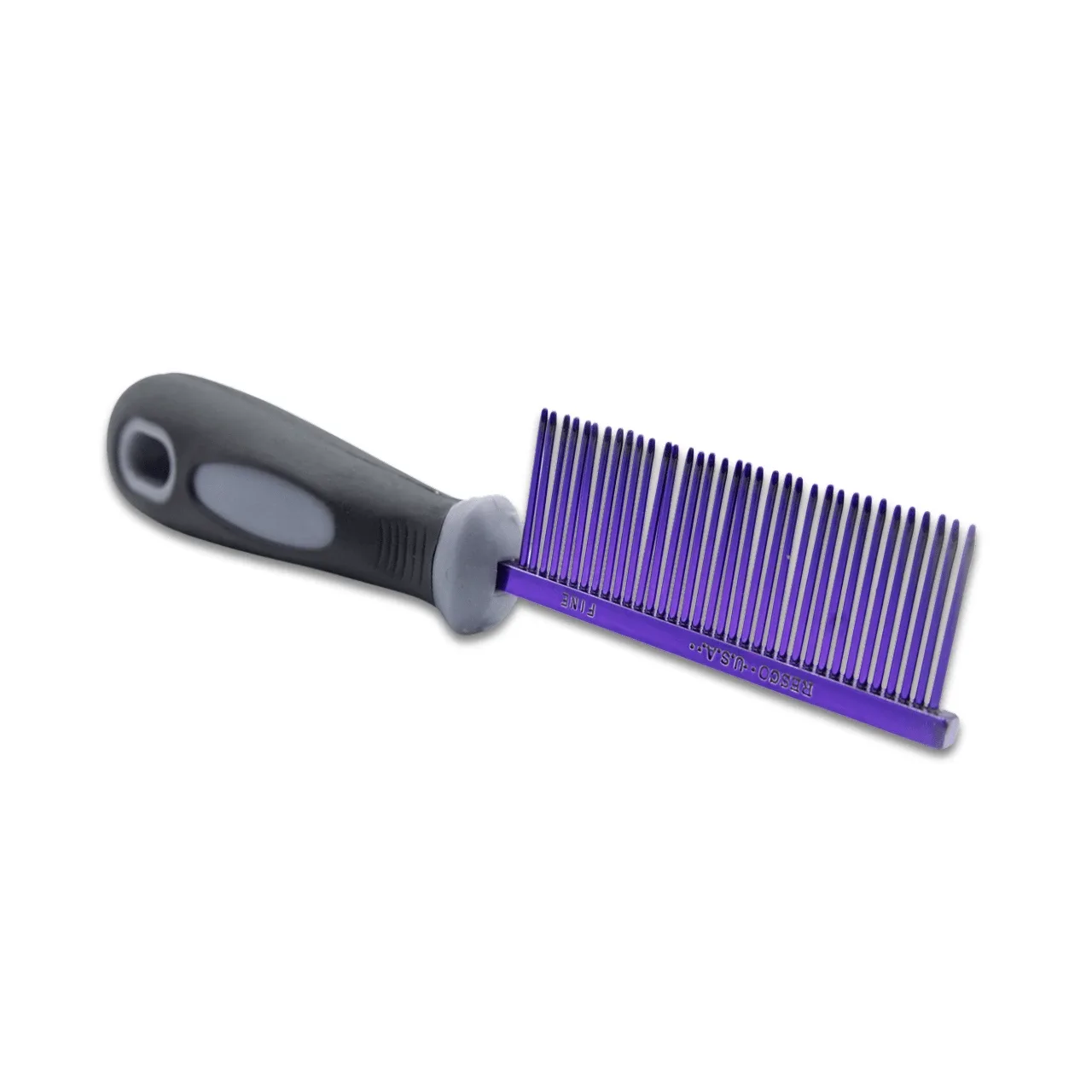 Resco Anti-Stat Purple Fine Comb w/Handle