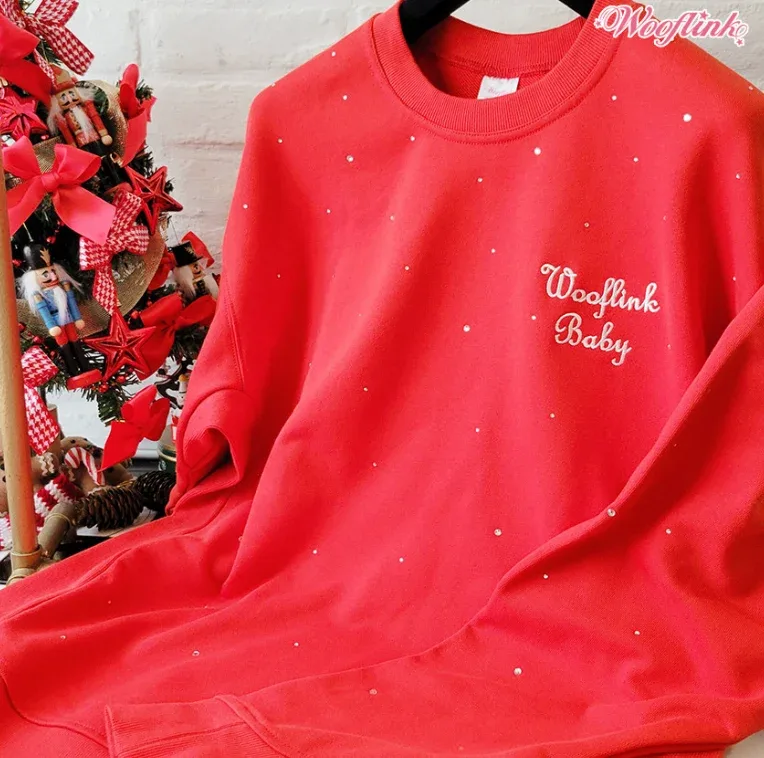 Wooflink Shine Like a Diamond Sweatshirt for Mom in Two Colors - Image 2