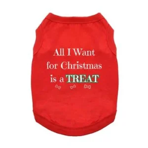 All I Want For Christmas Dog Shirt