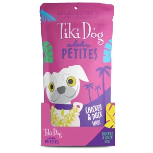 Tiki Dog Aloha Petites Chicken & Duck Maui Dog Food in Pouches - 12/3.5oz Pouches - Case of 12