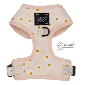 Dainty Daisy Adjustable Dog Harness