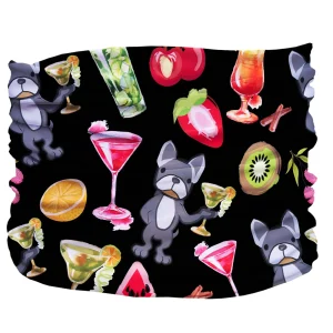 Happy Hour Pup Scruff Dog Neck Scarf by Pup Scruffs